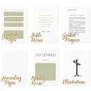 Christian Devotional & Gratitude Journal with Guided Prayers, Bible Verses, Scripture Prompts & Illustrations Hardcover Christian Prayer Journal & Bible Study Notebook, perfect for spiritual growth (200 Pages)