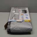 Magnetic Thermal Insulated Door Curtain, Fits Door Size 38" x 82",Durable Oxford Cloth&Thicken Polyester Fiber Fill, Efficient Temperature Control, Durable Construction, Soundproof and Windproof Gray