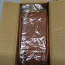 Mini Makeup Bag with Led Mirror, Small Travel Make up Bag 3 Light Modes Adjustable Brightness, for Women Organizer Cosmetic Bag, Portable Travel Train Toiletry Bag, for Pool Parties Work Touch-Ups (Brown)