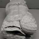 HOMBYS Cooling Headrest Neck Pillow with Shoulder Pillow for Recliner with Shredded Gel Memory Foam Filling, Extra Large & Non-Slip Neck Pillow Provide Head, Neck & Shoulder Support, Grey (15.7"x12"x3")