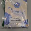 KEROM Case for 6" Kindle Paperwhite (10th/7th/6th/5th Generation, 2012-2018 Release), Premium PU Leather Cute Cover Case with Foldable Stand, Hand Strap, Card Slot, Auto Sleep/Wake - Blue Flowers