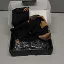 FuelMeFoot 3 Pack Copper Compression Socks - Compression Socks Women & Men Circulation - Best for Medical,Running,Athletic (Large-X-Large, 00 Black)