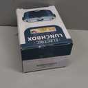 Electric Lunch Box Food Heater 80W Heated Lunch Box for Adults 12V 24V 110V 220V Portable Food Warmer LunchBox Lonchera Elctrica Porttil for Car Truck Work Driver Valentine's Gift for Men Women (Blue)