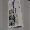 OAPRIRE White Acrylic Floating Shelves Set of 2 - Damage Free Expand Wall Space - 12 Inch Wall Shelves with Strong Adhesive for Bathroom, Bedroom, etc