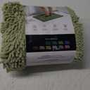 BELADOR Bathroom Rugs Sets 2 Piece- Plush Bath Mat Set Quick-Dry Soft Chenille Bathroom Mat with Rubber Backing, Absorbent Bathroom Rug Set, Washable Bath Rugs for - Bath Mats 24x17 + 30x20 (2 Piece Set | 24x17 + 30x20, 02 Tea Green)