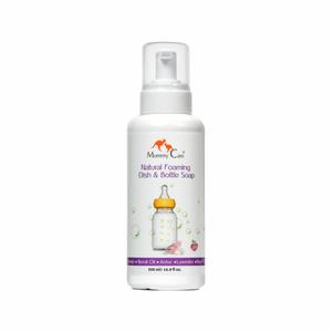 Mommy Care Dish Soap and natural Foaming Bottles (7.77 Fl oz, Lemon)