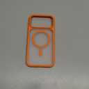 TORRAS Stronger Magnetic & Shockproof for iPhone 17 Pro Max Case, Fit for MagSafe, Military Grade Drop Protection, Camera Control, DIY Button, Slim for iPhone 17 Pro Max Case Translucent Orange