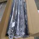 Zinus Upholstered Metal and Wood Box Spring, 4 Inch Mattress Foundation, Easy Assembly, Fabric Paneled Design, King, Grey