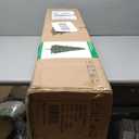 Goplus 6FT Artificial Christmas Tree Xmas Pine Tree with Solid Metal Legs Perfect for Indoor and Outdoor Holiday Decoration