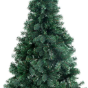 COSTWAY 6Ft Artificial PVC Christmas Tree W/Stand Holiday Season Indoor Outdoor Green