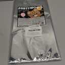 PartyWoo 3 pcs Silver Foil Table Cover, 54 x 108 Inch Rectangle Waterproof Tablecloth for 6 to 8 Foot Tables, Disposable Plastic Party Tablecloth for Graduation Wedding Birthday Party Decorations