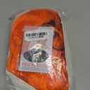 BERON Orange Long Wig for Women Girls Curly Wavy Hair Wigs 24" Halloween Cosplay Party Heat Resistant Synthetic Fiber Wigs