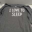 I Love To Sleep - Long Sleeve T-Shirt, Size M
