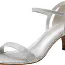 DREAM PAIRS Women's Lexii Fashion Stilettos Open Toe Pump Heel Sandals (8)