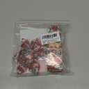 Bobo Rainbow Dog Collars, Fall Rugby Print Puppy Collar Durable Metal Collar Cute Soft Pet Collar Adjustable Dog Collar for Large Dogs