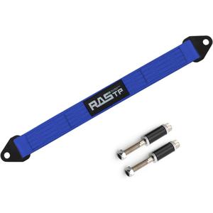 Nylon Premium Quad Wrap Suspension Limit Strap, Shock Suspension Travel Webbing for Off Road ATV UTV SXS with 10,000 Lb Webbing Strength (Blue, 20")