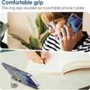 Simpeak Case with Screen Protector Compatible with Samsung Galaxy Z Flip 7, Soft TPU Bumper Case Cover with Ring Replacement for Galaxy Z Flip 7 2025, Anti-Scratch, Shockproof (Clear)