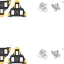 4X Road Bike Cleats 6 Degree Float Self-Locking Cycling Pedals Cleat for SPD-SL System Shoes