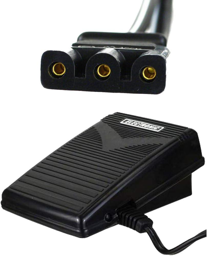 LNKA Foot Controller and Power Cord 359102-001 Compatible for Singer Foot Pedal Control Sewing Machine(See Description)
