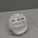 5" Inch Pack of 2 - Duct Connector Flange - Plastic Male End Straight Pipe Coupler for Heating Cooling Ventilation System - Ducting, Dryer Vent Coupling Wall Plate - PVC Flange Adapter, HVAC Fittings