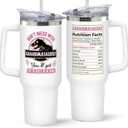 GINGULMINA Grandma Gifts - Birthday Gifts for Grandma - Mothers Day, Christmas Gift Ideas for Grandmother from Grandchildren, Granddaughter, Grandson, Grandkids - 40 Oz Stainless Steel Tumbler