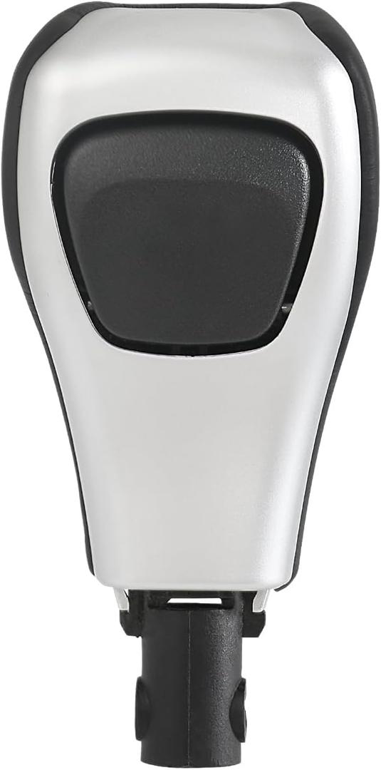 Automatic Shift Knob Shifter Handle Silver Compatible with 2014-2019 Jeep Cherokee Replaces 5YD291X9AA 5YD291X9AB 68253072AA