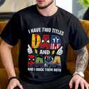 Dad Shirt - Fathers Day Shirt for Dad - Daddy Shirts - Best Dad Tshirt - Gifts for Dad on Fathers Day (S)