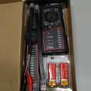 KAIWEETS Network Cable Tester, RJ45 RJ11 Wire Tracer Line Finder, Tone Generator and Probe Kit, Cable Tracer Ethernet LAN Network Cat5 Cat6 for Cable Collation, Telephone Line Test