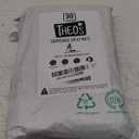 30 Pack | Disposable Splat Mats | Biodegradable + Compostable | THEO'S MATS | Under Highchair Splat Mat for Floor | Baby Led Weaning Supplies | (THEO001)