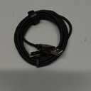 6 Foot Braided Nylon Micro Black Chrome USB Charge/Sync Cable