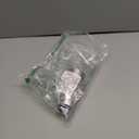 Angle Simple Kitchen Faucet Head Replacement, G 1/2 or 13/16 Inch Male Thread Connector, Tested to NSF/ANSI/CAN 61 & 372, Sink Faucet Sprayer Attachment, Stream Spray and Pause Mode, Brushed Nickel