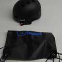 Bike Skateboard Helmet, Adjustable and Multi-Sport for Skate Scooter, 3 Sizes for Adult Youth Kids Toddler Black