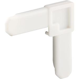 Prime-Line MP7723 Screen Frame Corner, 3/8 In. x 3/4 In., White Plastic (100 Pack)