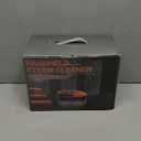 Steam Cleaner for Home & Car, 15s Fast Heat Handheld Steamer for Cleaning, 1.6L Large Tank, 3-Level Steam Control with 16-Piece Accessories Kit for Floors, Couches, Tiles, Grout, Dirt, and Grease (Orange)