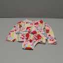 HIHA Toddler Baby Girl One Piece Zip Up Long Sleeve Swimsuit Rashguard Set with Headband (18-24 Months, Fruits)