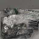 Corner Shower Caddy Tension Pole Adjustable 29124 Inch, 4 Tier Rustproof Shower Organizer Shelf Rack, Quick Installation Bathroom Storage Shower Caddy Corner Pole, Black