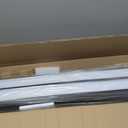 Barrina 5568 Remote Series LED Linear Light Fixture, 2nd-Generation, 4FT 45W Seamless Connection, 3000K-6000K Color Changing, Dimmable Office Shop Light with Remote, 5568 Series Black, 4 Packs