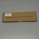 Stainless Steel Stove Gap Covers - 304 Stove Gap Filler, Easy retractable Length 13.8" to 27.5", Width 0.79", Heat Resistant Guard Between Stove Top & Counter, 2 Pck