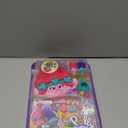 Polly Pocket Trolls Compact Playset with 2 Micro Dolls &13 Accessories, Poppy Exterior with Soft Hair, Collectible Toy Includes Poppy & Branch