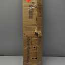 Black Adjustable Fireplace Hood for 28 to 48" Harmony Burners Fireplace Hood Heat Shield Patent Applied