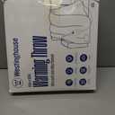 Westinghouse Electric Blanket Heated Throw, Super Cozy Soft Flannel 50"" x 60"" Heated Throw with 6 Fast Heating Levels & 2-10 Auto-Off, Machine Washable, ETL&FCC Certification, Navy Blue