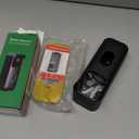 No-Drill Adhesive Doorbell Mount Compatible with Blink Doorbell (2nd Gen), Door Mounting Holder Bracket Accessories, Not Block Motion Sensor Anti-Theft Camera Mount for Home, Apartment, Office, School (Black)