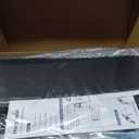 Folding Walker for Seniors, Compact Rolling Walker with Basket and 2 Skis, Lightweight Aluminum Standard Walker Adjustable Height Supporting Up to 350lbs, Blue