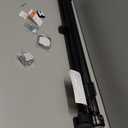 Reinforced Retractable Dog Gate for Stairs 55 Inch Adjustable Brackets and Detachable Latches Retractable Baby Gate Retractable Mesh Gate for Kids and Pets Banister to Banister Mesh Pet Gate for Stair (Black)