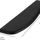 Kensington ErgoSoft Wrist Rest for Slim Keyboards, Black (K52800WW)