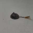 Automatic Cat Toy Cat Mouse Toy Moving Cat Toy with Furry Tail Boredom Busters Interactive Cat Toys for Indoor Cats Hunting Cat Mice Toys (Grey)