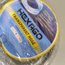 Hexago 3/4" ID x 10 ft Clear PVC Tubing, Flexible 73A Vinyl Hose, 2060 PSI Low Pressure Plastic Tube with 2 Metal Clamps