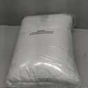 Extra Full and Thick Set of 2 Cotton Fabric Plump Throw Pillow Inserts, Down Alternative Decorative Couch Cushion Cover Filler, 18 X 18 Inches