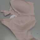 COCOMARTS Jelly Bras for Women No Underwire Scalloped Push Up Wireless Bralettes Seamless Soft Comfort Everyday Tshirt Bra (Medium, Pink)