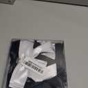 vivinin 4pcs Solid Silky Satin Hair Accessories: Bows with Long Tails, Daily Wear Clips for Women and Girls, White and Black Gifts